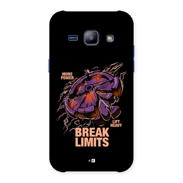 Break Limits Back Case for Galaxy J1
