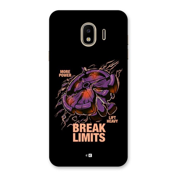 Break Limits Back Case for Galaxy J4