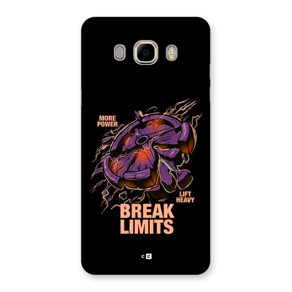 Break Limits Back Case for Galaxy J7 2016