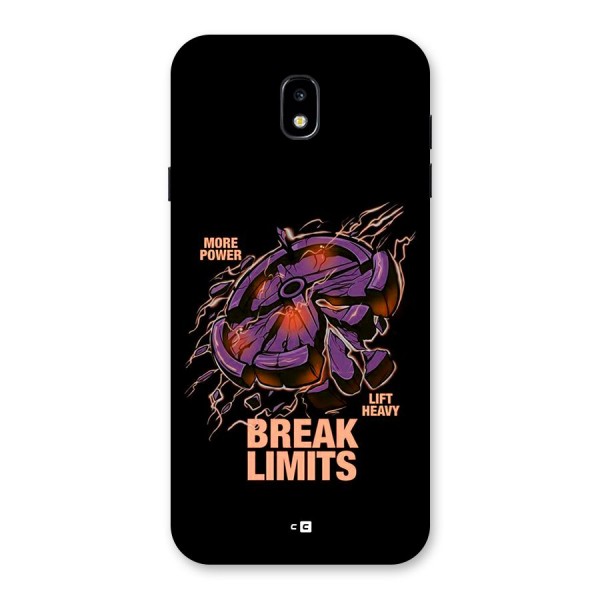 Break Limits Back Case for Galaxy J7 Pro