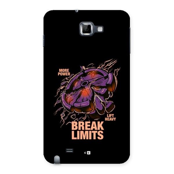 Break Limits Back Case for Galaxy Note