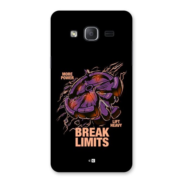 Break Limits Back Case for Galaxy On7 Pro