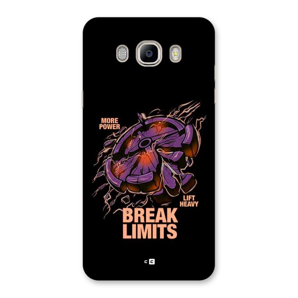 Break Limits Back Case for Galaxy On8