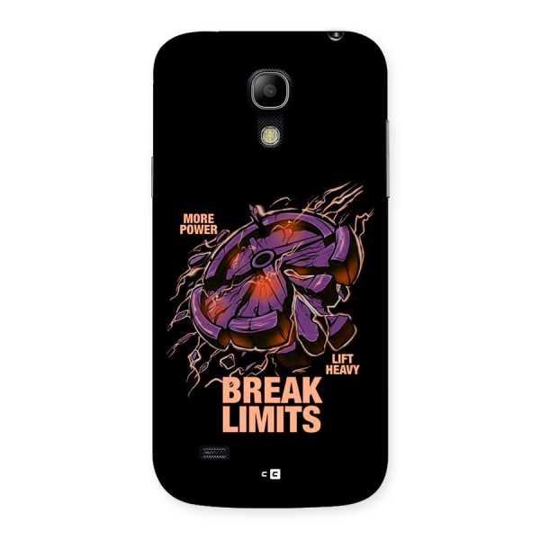 Break Limits Back Case for Galaxy S4 Mini