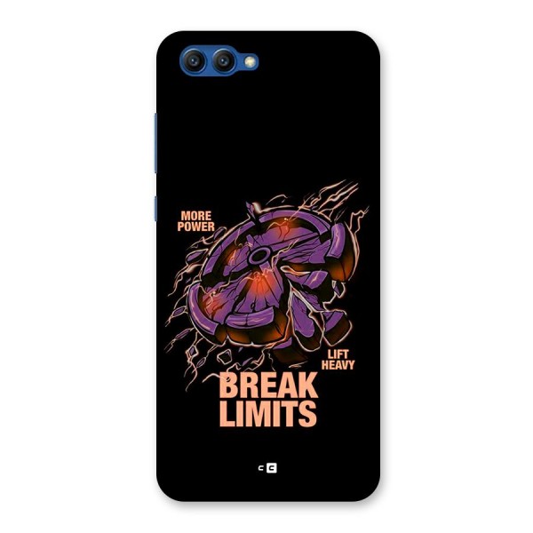 Break Limits Back Case for Honor View 10