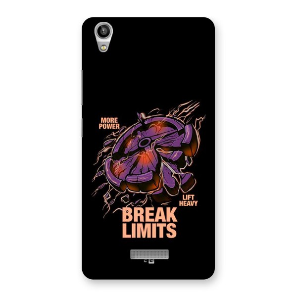 Break Limits Back Case for Lava Pixel V1