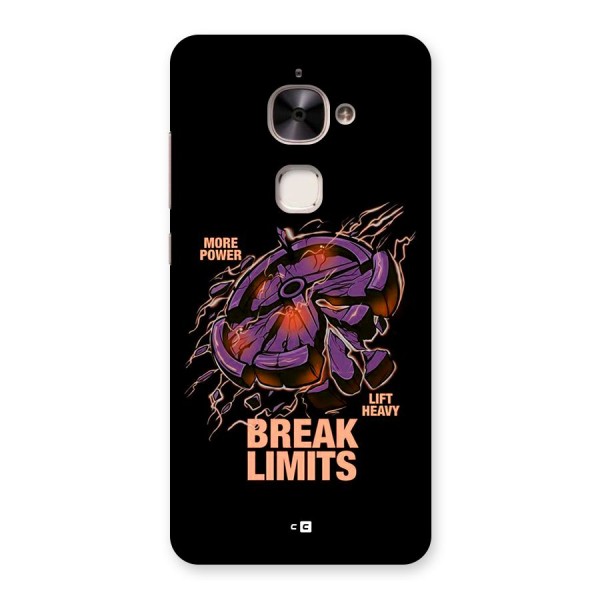 Break Limits Back Case for Le 2