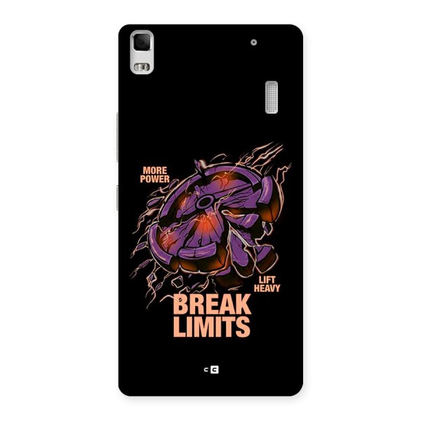 Break Limits Back Case for Lenovo K3 Note