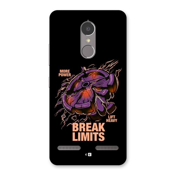 Break Limits Back Case for Lenovo K6 Power