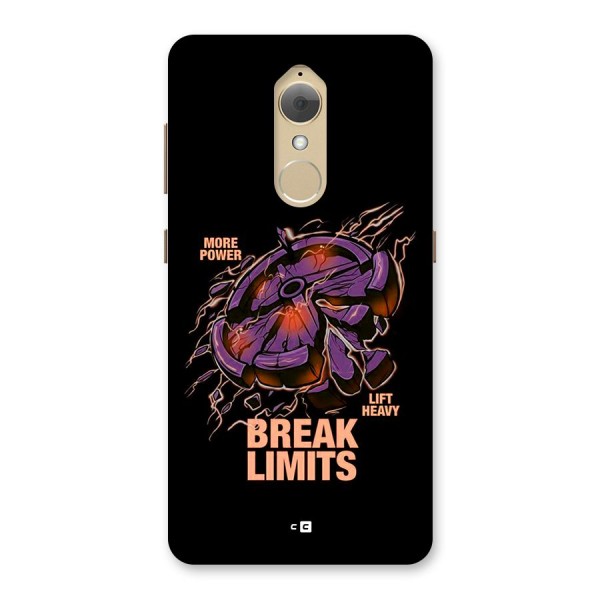 Break Limits Back Case for Lenovo K8