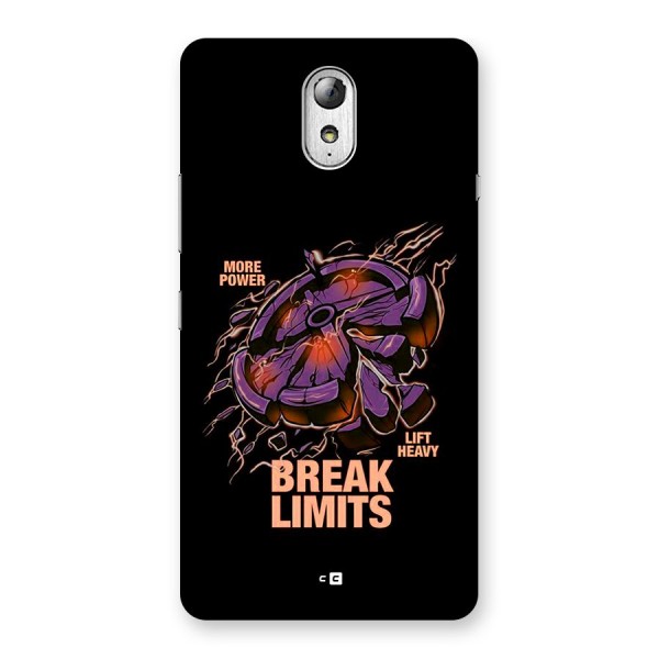 Break Limits Back Case for Lenovo Vibe P1M