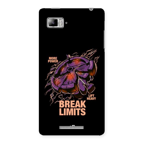 Break Limits Back Case for Lenovo Vibe Z K910