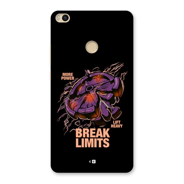 Break Limits Back Case for Mi Max 2