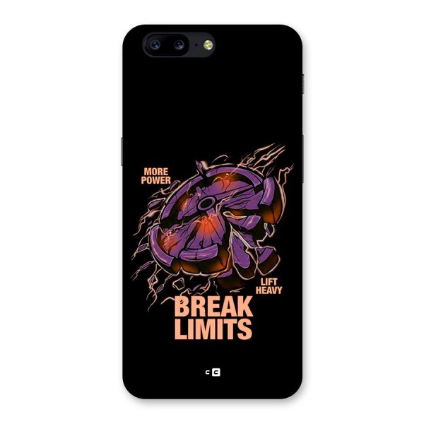 Break Limits Back Case for OnePlus 5