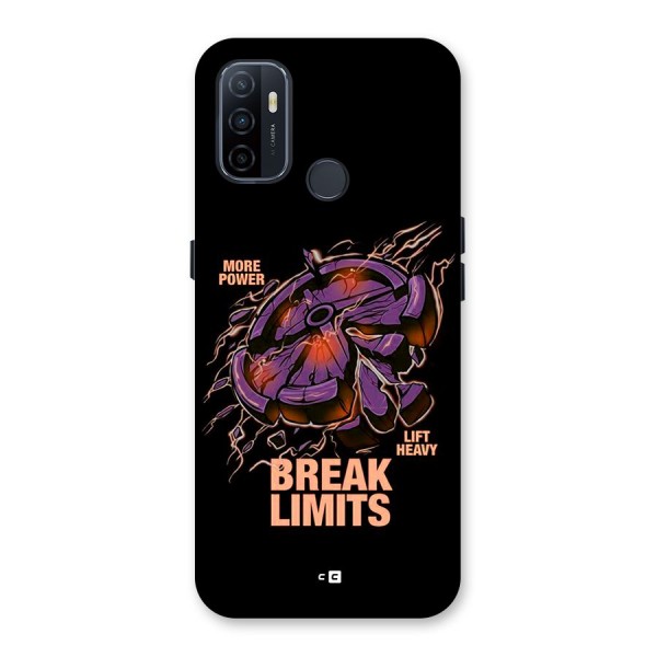 Break Limits Back Case for Oppo A33 (2020)