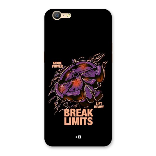 Break Limits Back Case for Oppo A39
