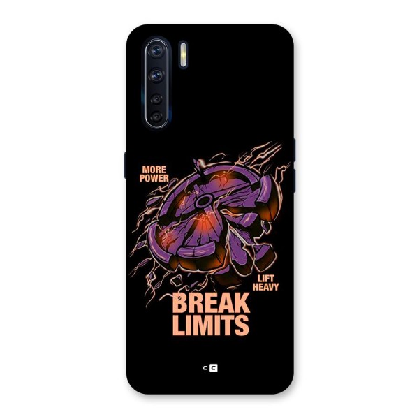 Break Limits Back Case for Oppo F15
