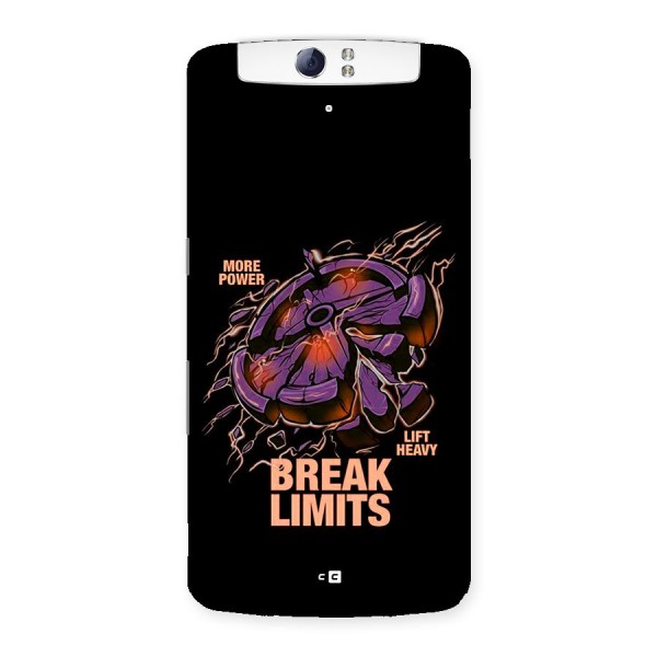 Break Limits Back Case for Oppo N1