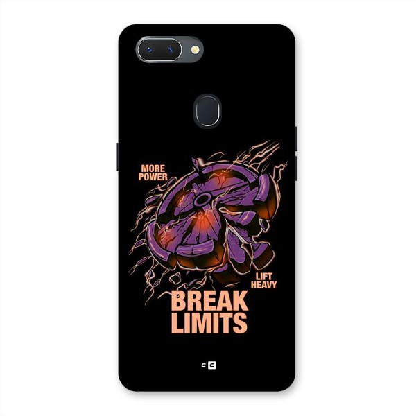 Break Limits Back Case for Realme 2