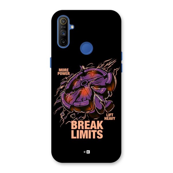 Break Limits Back Case for Realme Narzo 10A
