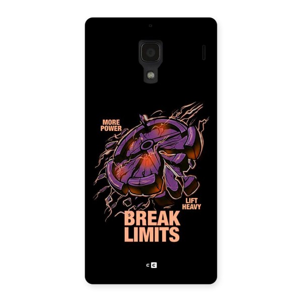 Break Limits Back Case for Redmi 1s
