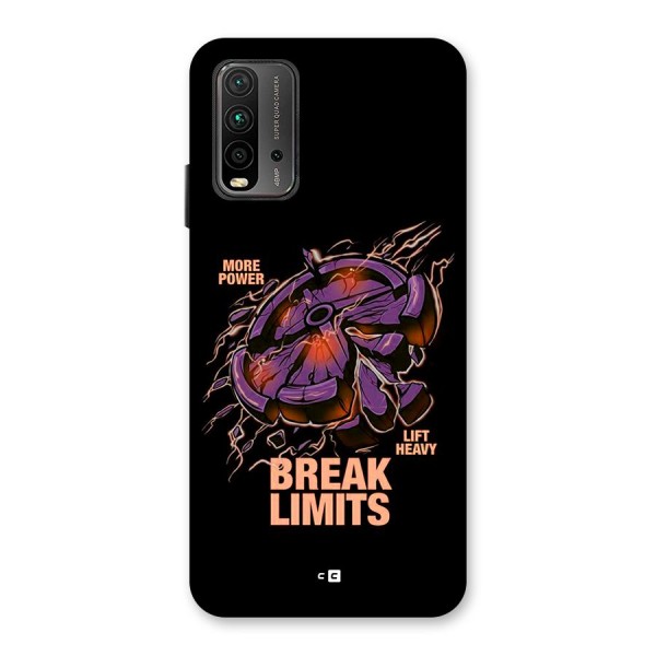 Break Limits Back Case for Redmi 9 Power
