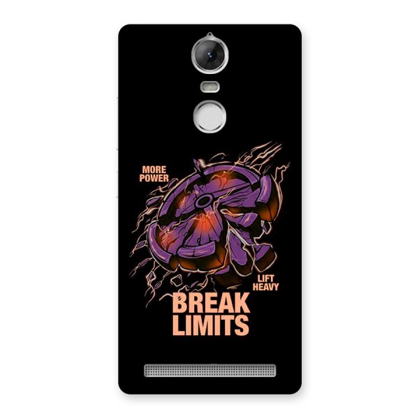 Break Limits Back Case for Vibe K5 Note