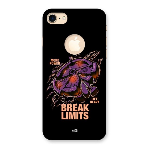 Break Limits Back Case for iPhone 7 Logo Cut