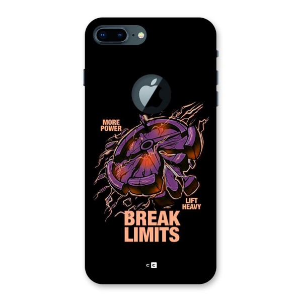 Break Limits Back Case for iPhone 7 Plus Logo Cut