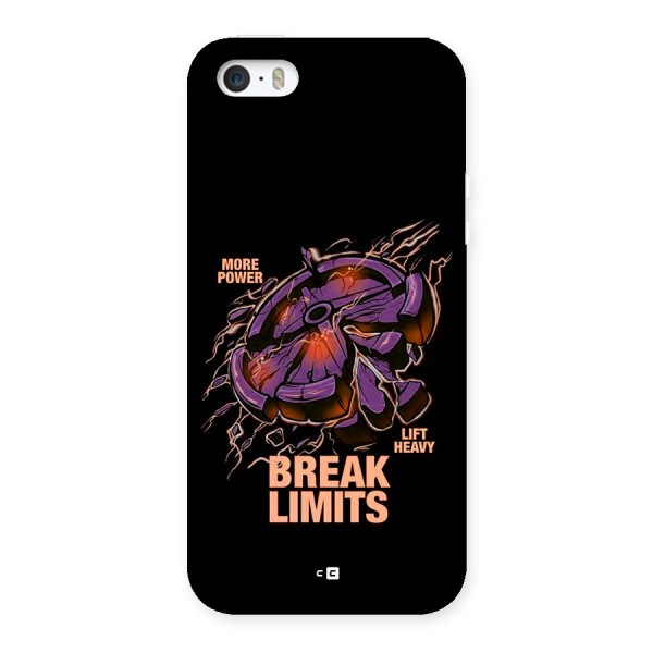 Break Limits Back Case for iPhone SE 2016
