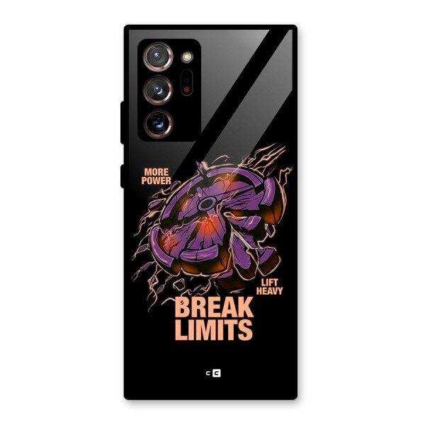 Break Limits Glass Back Case for Galaxy Note 20 Ultra