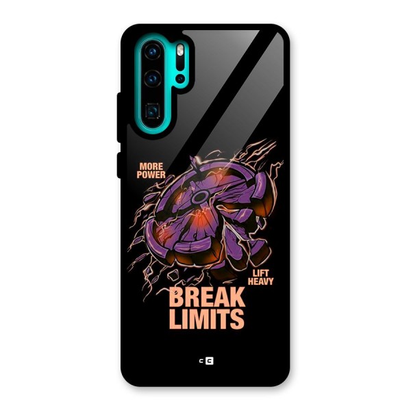 Break Limits Glass Back Case for Huawei P30 Pro