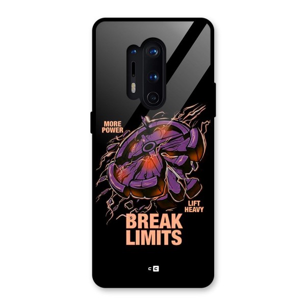 Break Limits Glass Back Case for OnePlus 8 Pro