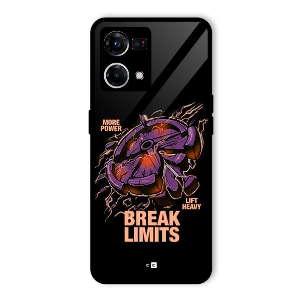 Break Limits Glass Back Case for Oppo F21s Pro 4G