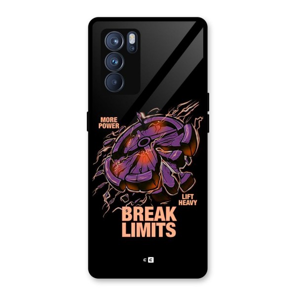 Break Limits Glass Back Case for Oppo Reno6 Pro 5G