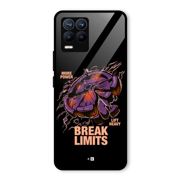 Break Limits Glass Back Case for Realme 8 Pro