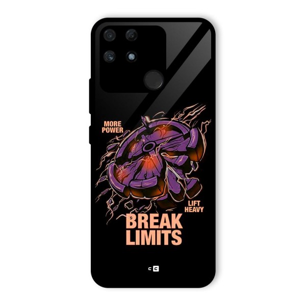 Break Limits Glass Back Case for Realme Narzo 50A