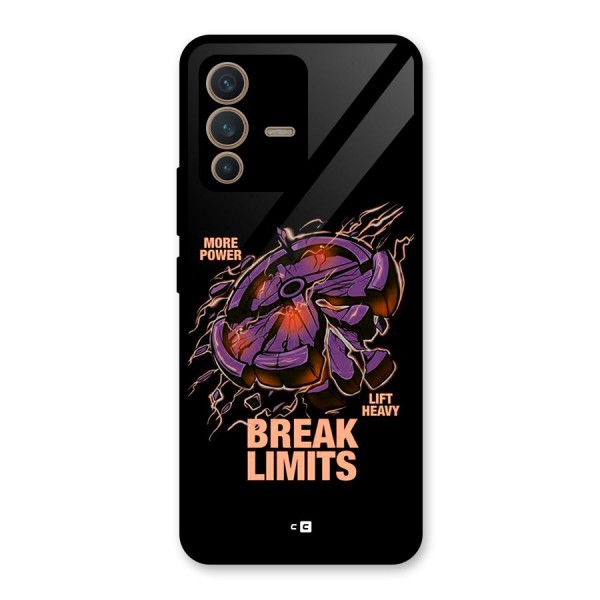 Break Limits Glass Back Case for Vivo V23 5G