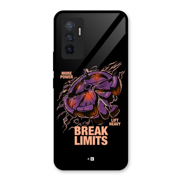 Break Limits Glass Back Case for Vivo V23e