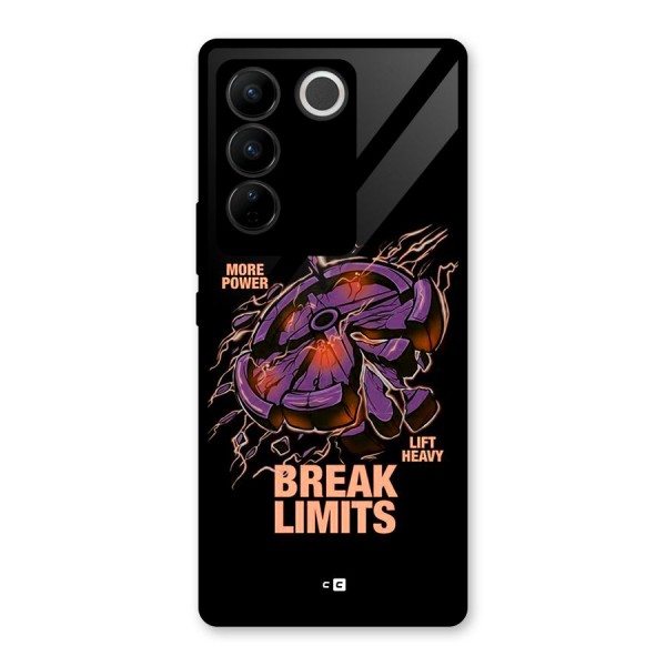 Break Limits Glass Back Case for Vivo V27
