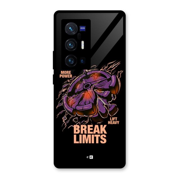 Break Limits Glass Back Case for Vivo X70 Pro Plus