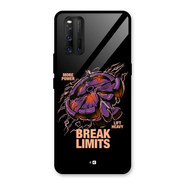 Break Limits Glass Back Case for Vivo iQOO 3