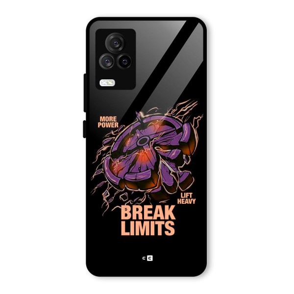 Break Limits Glass Back Case for Vivo iQOO 7 Legend 5G
