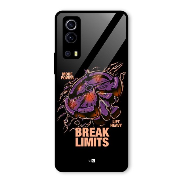 Break Limits Glass Back Case for Vivo iQOO Z3