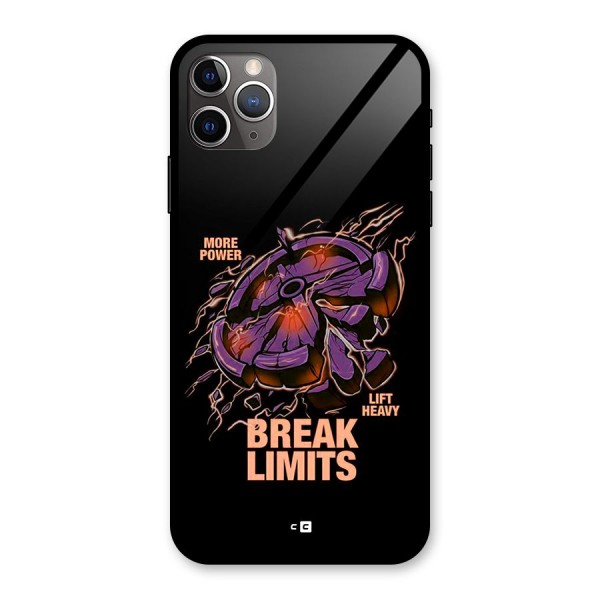Break Limits Glass Back Case for iPhone 11 Pro Max