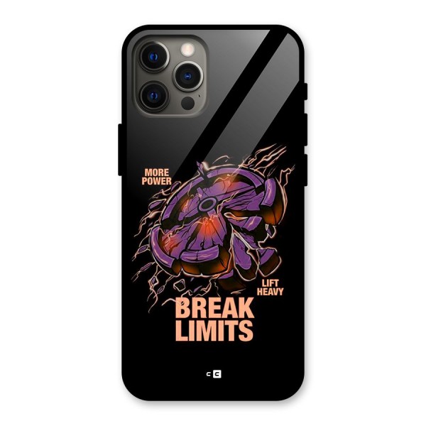 Break Limits Glass Back Case for iPhone 12 Pro Max