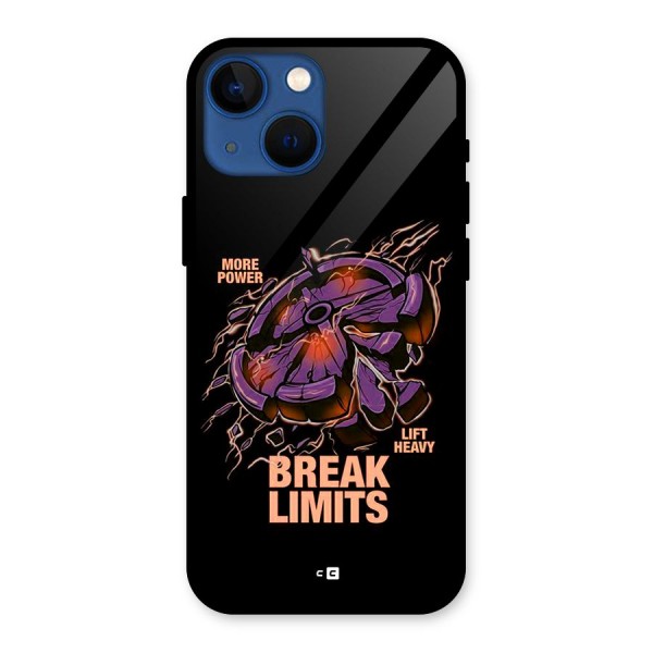 Break Limits Glass Back Case for iPhone 13 Mini