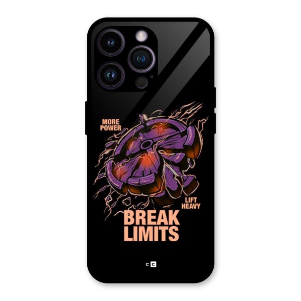 Break Limits Glass Back Case for iPhone 14 Pro Max
