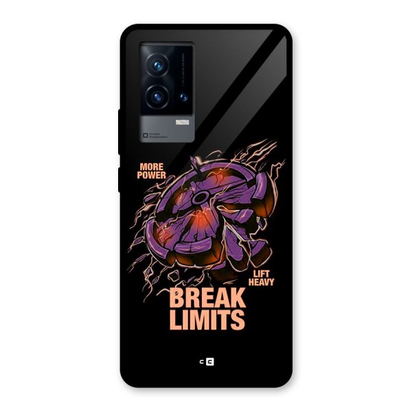 Break Limits Glass Back Case for iQOO 9 5G