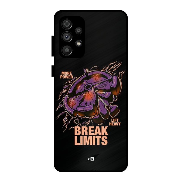Break Limits Metal Back Case for Galaxy A73 5G